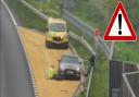 M4 delays after mini breaks down on the motorway