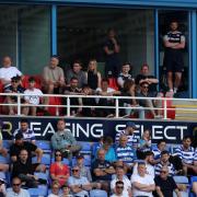 Reading stars return to stands to support victorious Under-21s in quarter-final