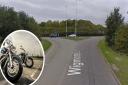 Police search for motorcyclist after road collision near Theale fire station
