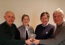 The Valentine's Trophy winners at West Berks