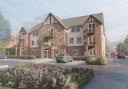 An artist's impression of a new apartment block that could be built in Sonning