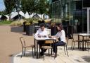 Staff at the Winnersh Triangle business park