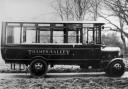Image Seven: An empty Reading bus from the 1920s