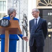 Philip May will receive a knighthood, it was announced on Friday (Dominic Lipinski/PA)