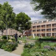 An artist impression on what the flat will look like