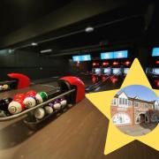 A new bowling alley and entertainment centre is coming to Reading. Credit: Bowl Central UK / Google Maps / Canva