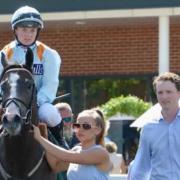 Eddie’s Boy and Hollie Doyle head to the winner’s enclosure at Newbury on Saturday.  Picture: Helen Edwards