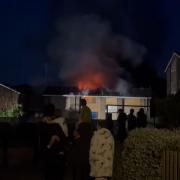 Fire at Thurso Close, Tilehurst
