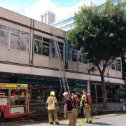 Fire crews attended a fire at Mr Chips on August 7