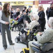 Reaction to the princess's visit to Bracknell