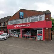 The Signarama store at 189-191 Basingstoke Road, Katesgrove, which closed in September 2023. Credit: Google Maps