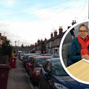 Bins out in Blenheim Road, East Reading, which is known for having waste collection issues. Dr Sunila Lobo has called for controls on houses of multiple occupancy (HMOs).