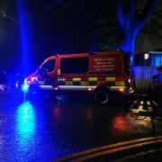 Emergency services were called to Caversham Lock last night