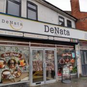 The DeNata Coffee & Co, gearing up to open at 377 Oxford Road, Reading. Credit: James Aldridge, Local Democracy Reporting Service