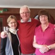 Gale McAuley, Mike Sparvell and Jane Wilmore