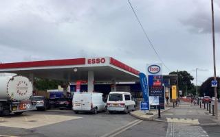 The Southcote Express fuel station in Bath Road, Reading. Credit: Bowman Riley