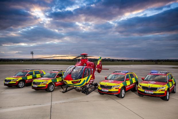 Thames Valley Air Ambulance. Credit: TVAA