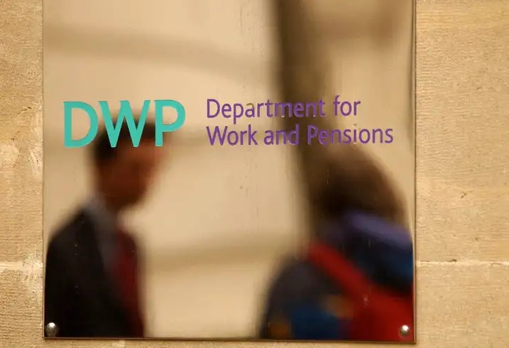 PICTURED: DWP stock image