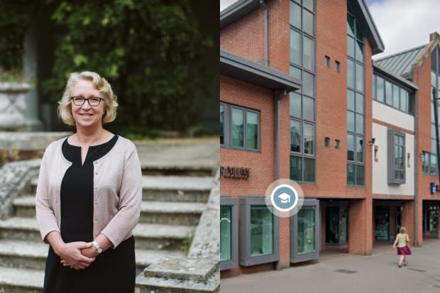 Gillian May - soon taking over at Windsor College and at Langley