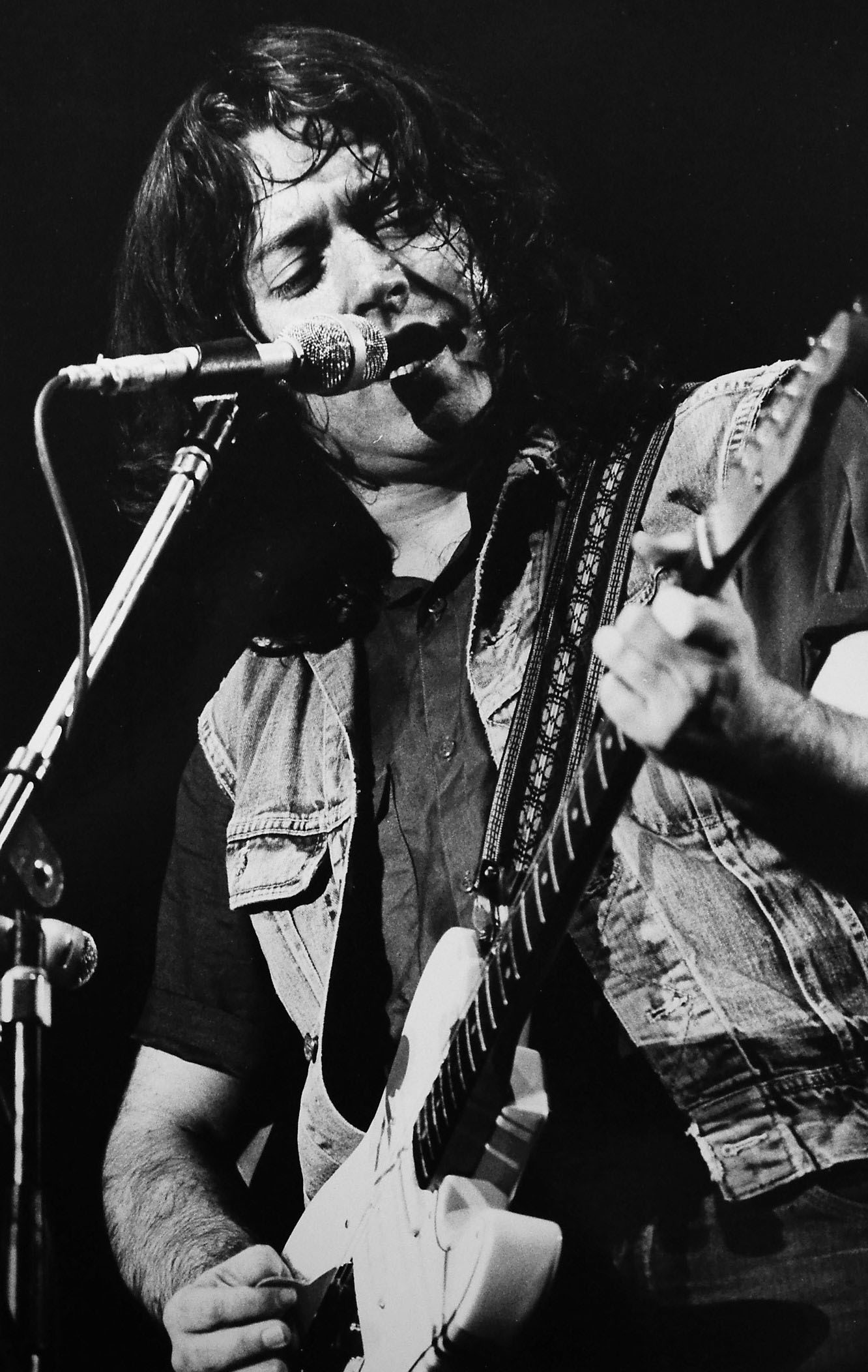 GUITAR HERO: Rory Gallagher played three times at Reading pic Chris Forsey