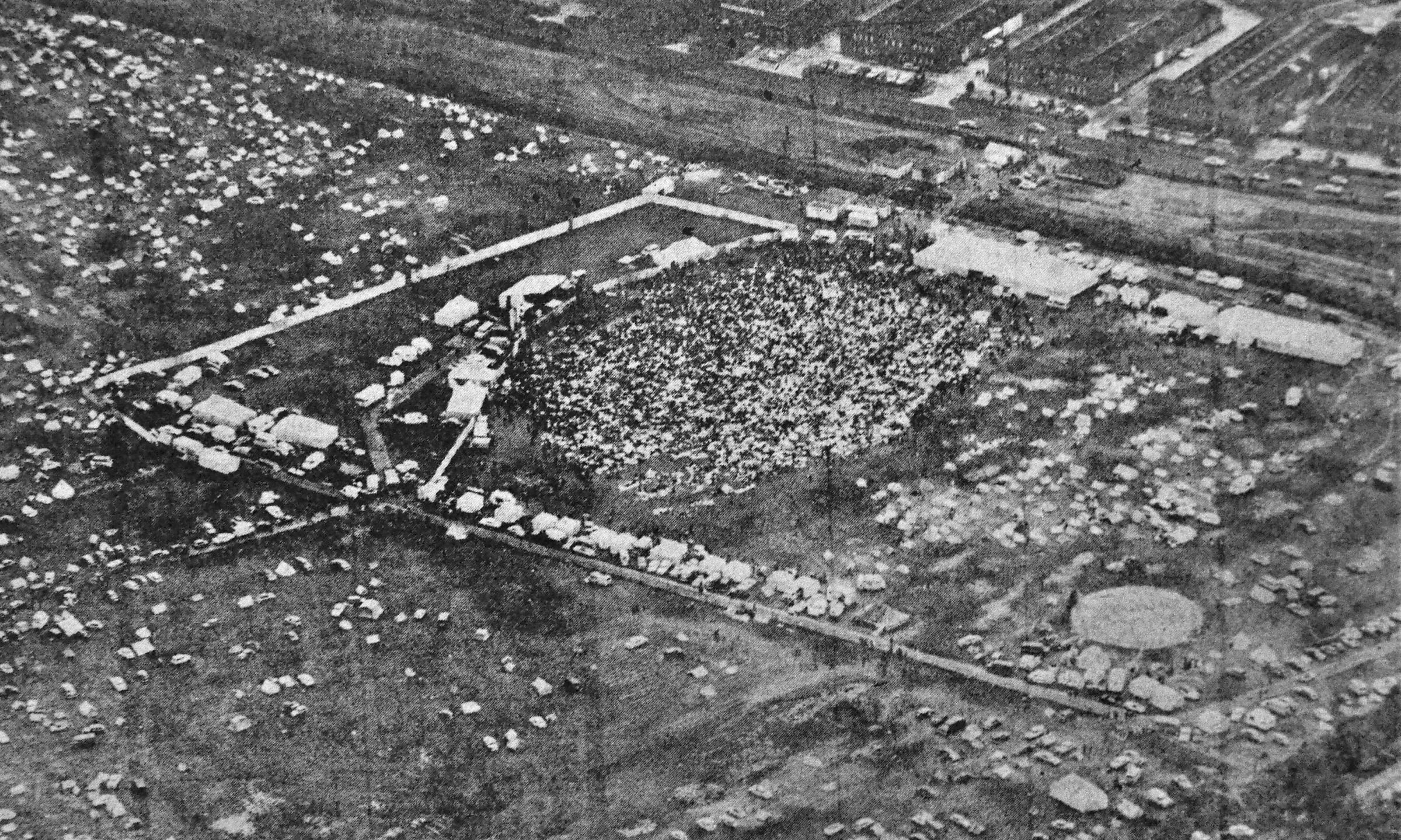BIRD’S EYE VIEW: The first festival was in 1971