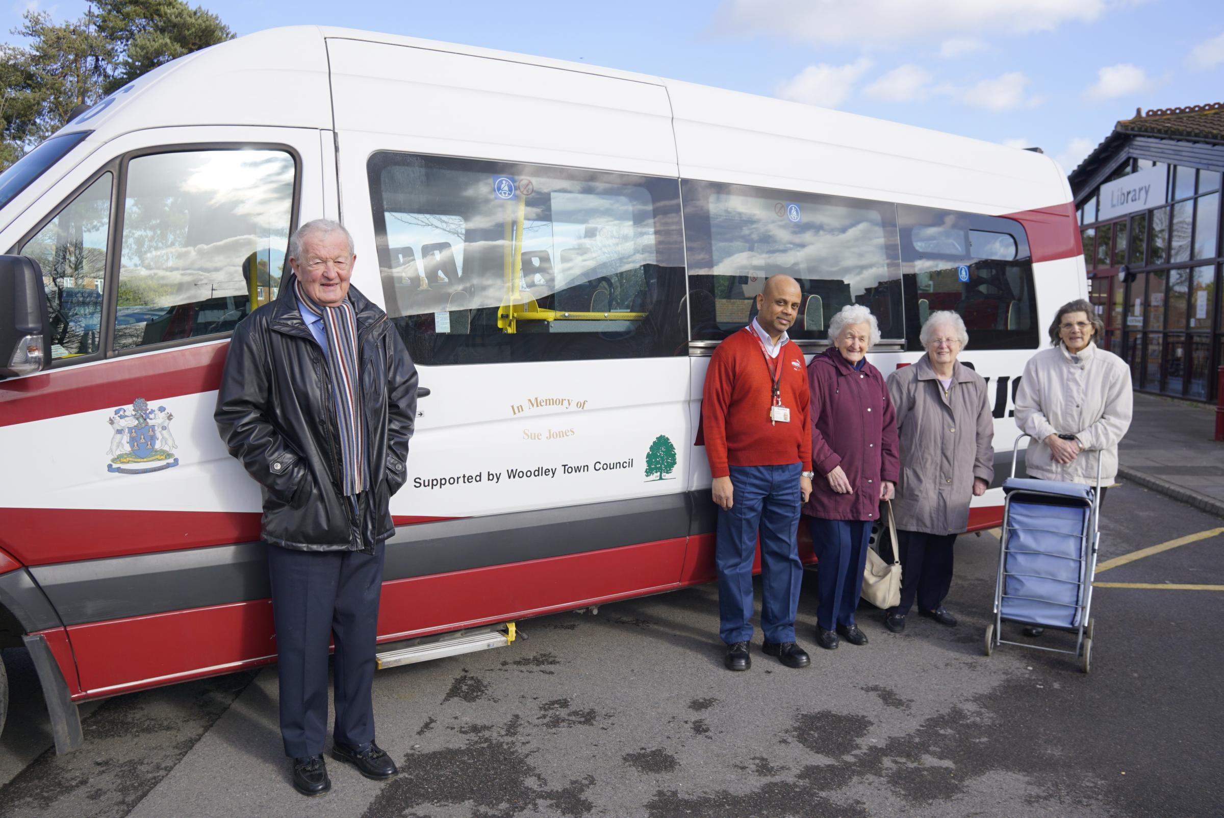 ReadiBus service praised by regular Woodley user - Picture: Woodley Town Council