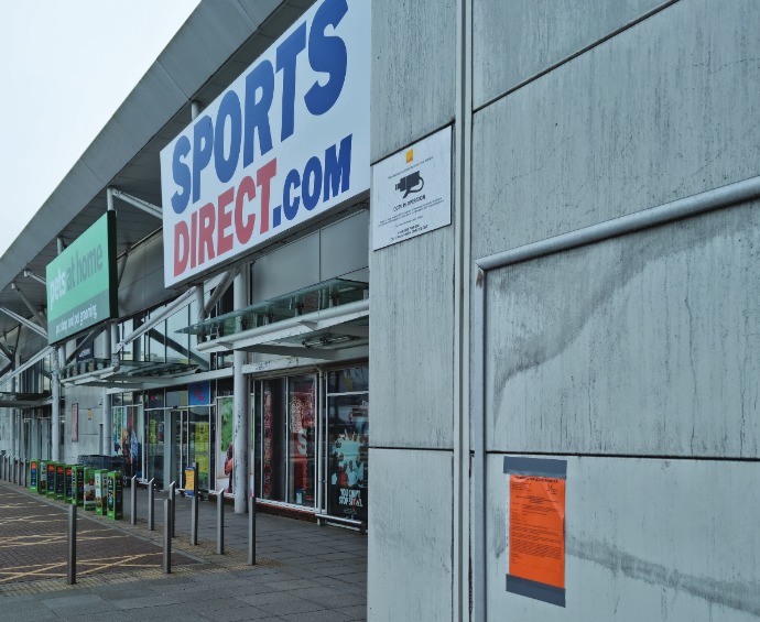 Food could start to be sold at the former Next store in The Peel Centre