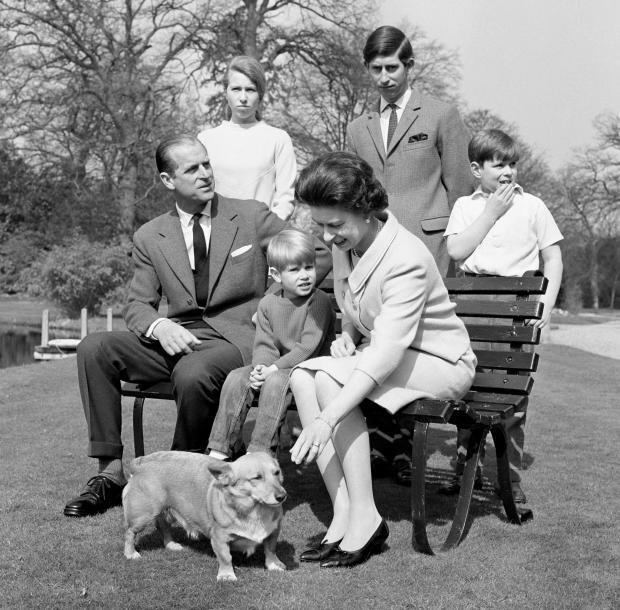 File photo dated 21/04/68 of the Royal Family in the gardens at Frogmore, Windsor. Picture: PA