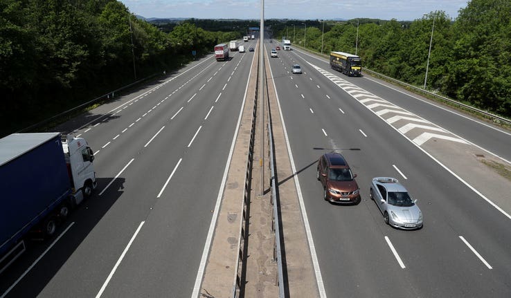 Car journeys on Readings roads fell by a quarter last year.