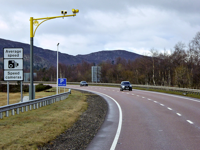 Speed cameras on main roads. Images via Flickr and Wikimedia Commons
