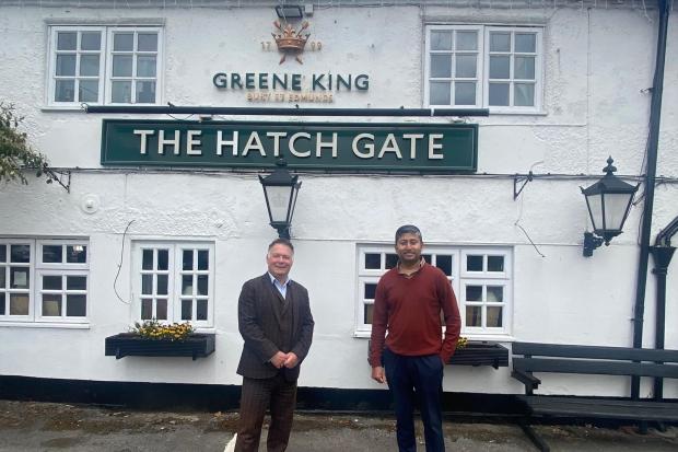 Pic: The hatch Gate & Burghfield Spices