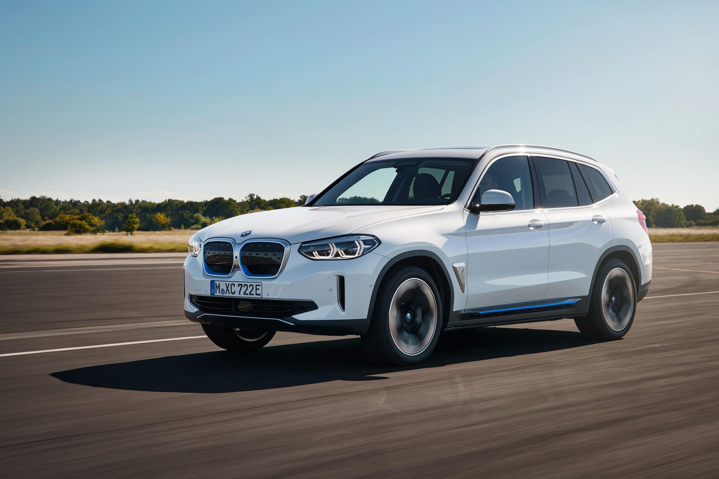 Undated Handout Photo of the BMW iX3. See PA Feature MOTORING Column. Picture credit should read: Handout/PA. WARNING: This picture must only be used to accompany PA Feature MOTORING Column..