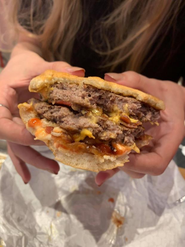 Reading Column: Baconator Burger Ellie Tried 