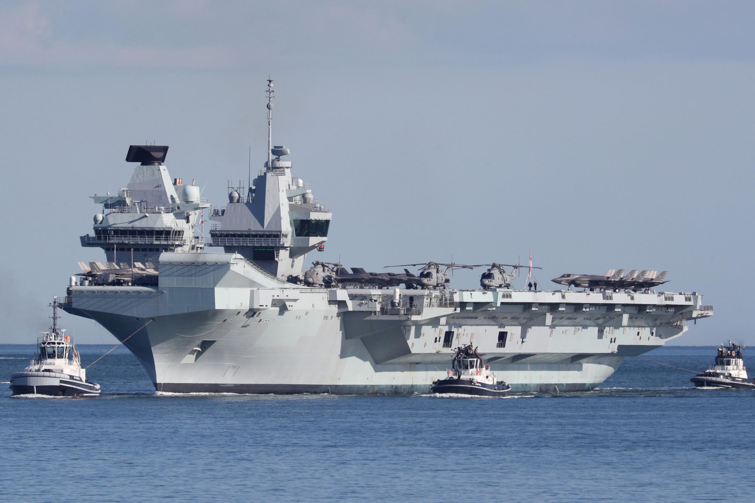 Royal Navy flagship returns home without £100m fighter jet - Vimarsana News
