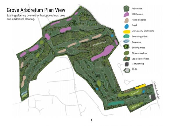 Reading Chronicle: PICTURED: The Grove Arboretum plan in full