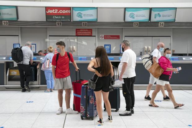 Reading Chronicle: Three hours is usually considered a long enough time to arrive at the airport before a long-haul flight (PA)