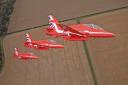 What time will the red arrows fly over Reading this weekend