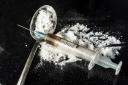 Stock image of cocaine and heroin