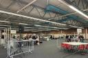 The Reading Borough Council all out election count at the Rivermead Leisure Complex. Credit: James Aldridge, Local Democracy Reporting Service