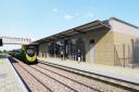 A CGI of Green Park Station in Reading. Credit: Reading Borough Council