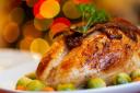 Stock image of Christmas turkey