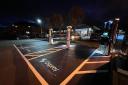 Three electric vehicle (EV) chargers have been installed at a Woodley shopping centre