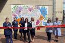 Sue Ryder nurses celebrate new mural