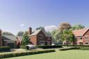 Architects' impression of what the new houses on Sonning Golf Club could look like