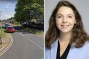 Laura Blumenthal has raised fears for childrens' safety at the junction of Fairwater Drive and Highgate Road in Woodley