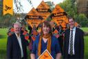 Helen Belcher, the Liberal Democract candidate for the Reading West & Mid Berkshire constituency. Credit: Kirsten Bayes, Reading Liberal Democrats