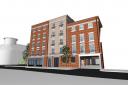 An updated CGI of the building that will replace The Curzon Club in Oxford Road, Reading. Credit: The Keen Partnership