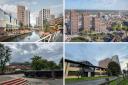 Four places where more than 1,800 flats could be built in total.