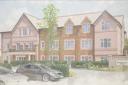 An artist's impression of the proposed care home on Woodley Green