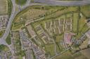 The plan for a 148 home neighbourhood at Three Mile Cross